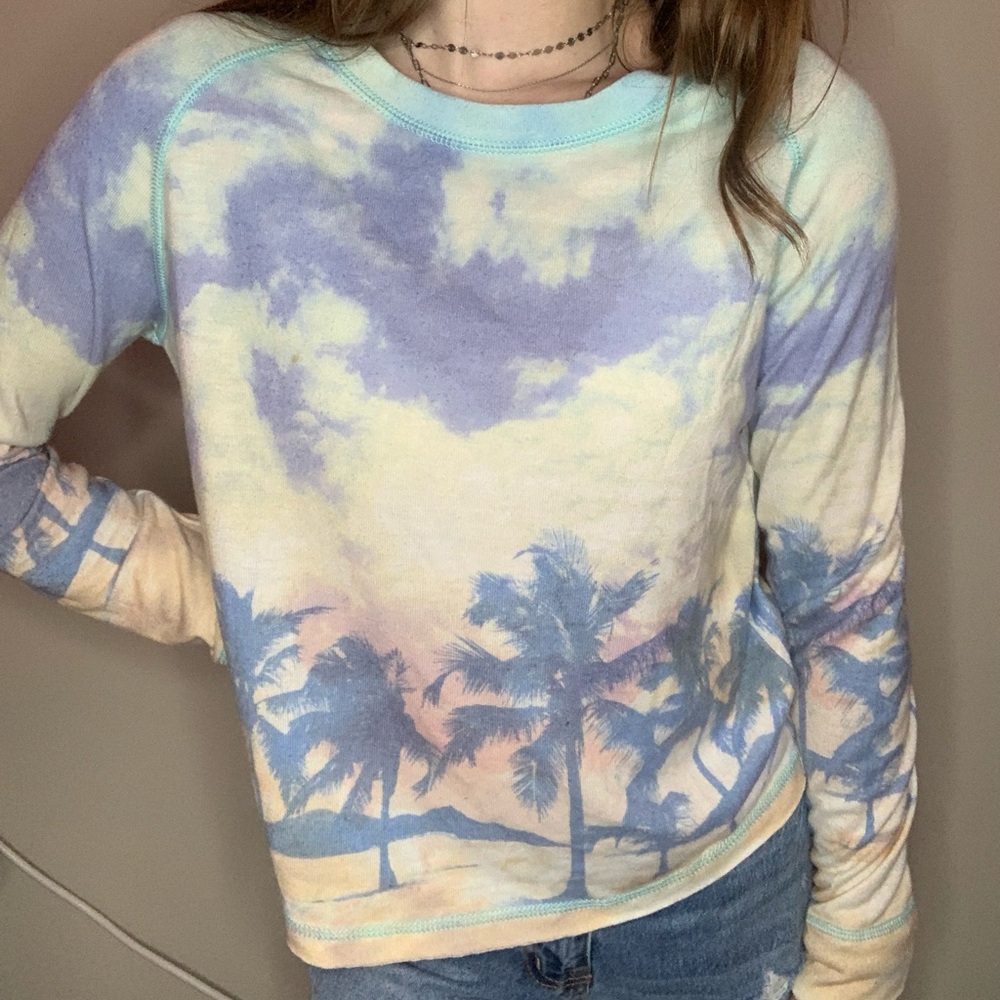 Palm Tree Sweater